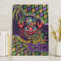 Mardi Gras Crawfish Canvas Wall Art Let's Mardi Y'all - Wonder Print Shop