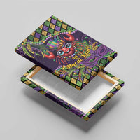 Mardi Gras Crawfish Canvas Wall Art Let's Mardi Y'all - Wonder Print Shop