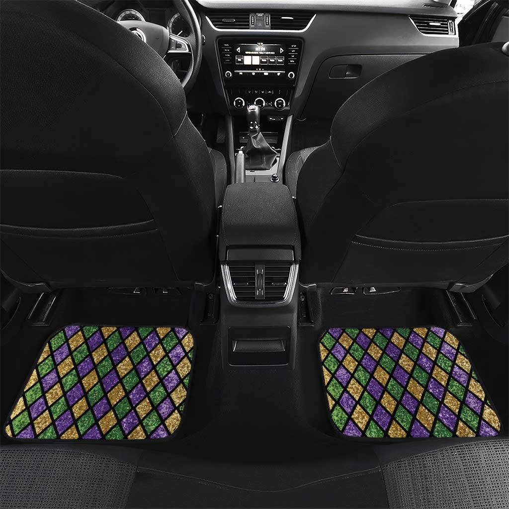 Mardi Gras Crawfish Car Mats Let's Mardi Y'all - Wonder Print Shop