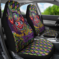 Mardi Gras Crawfish Car Seat Cover Let's Mardi Y'all - Wonder Print Shop