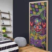 Mardi Gras Crawfish Door Cover Let's Mardi Y'all - Wonder Print Shop