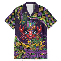 Mardi Gras Crawfish Family Matching Mermaid Dress and Hawaiian Shirt Let's Mardi Y'all - Wonder Print Shop