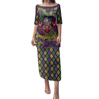 Mardi Gras Crawfish Family Matching Puletasi and Hawaiian Shirt Let's Mardi Y'all - Wonder Print Shop