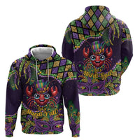 Mardi Gras Crawfish Hoodie Let's Mardi Y'all - Wonder Print Shop