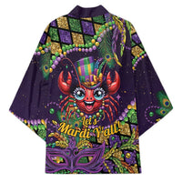 Mardi Gras Crawfish Kimono Let's Mardi Y'all - Wonder Print Shop