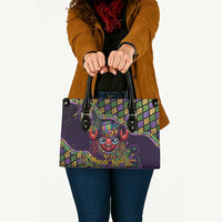 Mardi Gras Crawfish Leather Bag Let's Mardi Y'all - Wonder Print Shop
