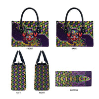 Mardi Gras Crawfish Leather Bag Let's Mardi Y'all - Wonder Print Shop