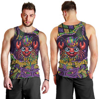 Mardi Gras Crawfish Men Tank Top Let's Mardi Y'all - Wonder Print Shop