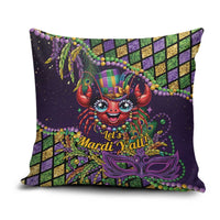 Mardi Gras Crawfish Pillow Cover Let's Mardi Y'all - Wonder Print Shop