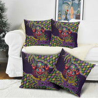 Mardi Gras Crawfish Pillow Cover Let's Mardi Y'all - Wonder Print Shop