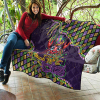 Mardi Gras Crawfish Quilt Let's Mardi Y'all - Wonder Print Shop