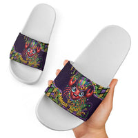 Mardi Gras Crawfish Slide Sandals Let's Mardi Y'all - Wonder Print Shop