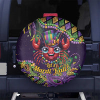 Mardi Gras Crawfish Spare Tire Cover Let's Mardi Y'all - Wonder Print Shop
