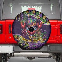 Mardi Gras Crawfish Spare Tire Cover Let's Mardi Y'all - Wonder Print Shop