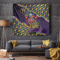 Mardi Gras Crawfish Tapestry Let's Mardi Y'all - Wonder Print Shop