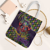 Mardi Gras Crawfish Tote Bag Let's Mardi Y'all - Wonder Print Shop
