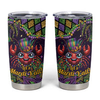 Mardi Gras Crawfish Tumbler Cup Let's Mardi Y'all - Wonder Print Shop