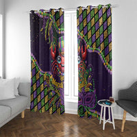 Mardi Gras Crawfish Window Curtain Let's Mardi Y'all - Wonder Print Shop