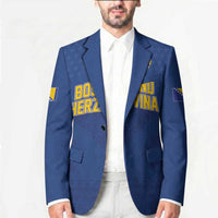 Custom Bosnia and Herzegovina Football 2026 Blazer Zmijanje Embroidery Pride