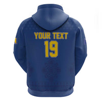 Custom Bosnia and Herzegovina Football 2026 Hoodie Zmijanje Embroidery Pride