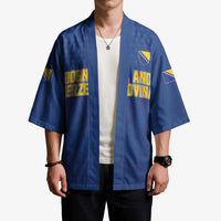 Custom Bosnia and Herzegovina Football 2026 Kimono Zmijanje Embroidery Pride
