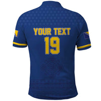 Custom Bosnia and Herzegovina Football 2026 Polo Shirt Zmijanje Embroidery Pride