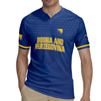 Custom Bosnia and Herzegovina Football 2026 Rugby Jersey Zmijanje Embroidery Pride