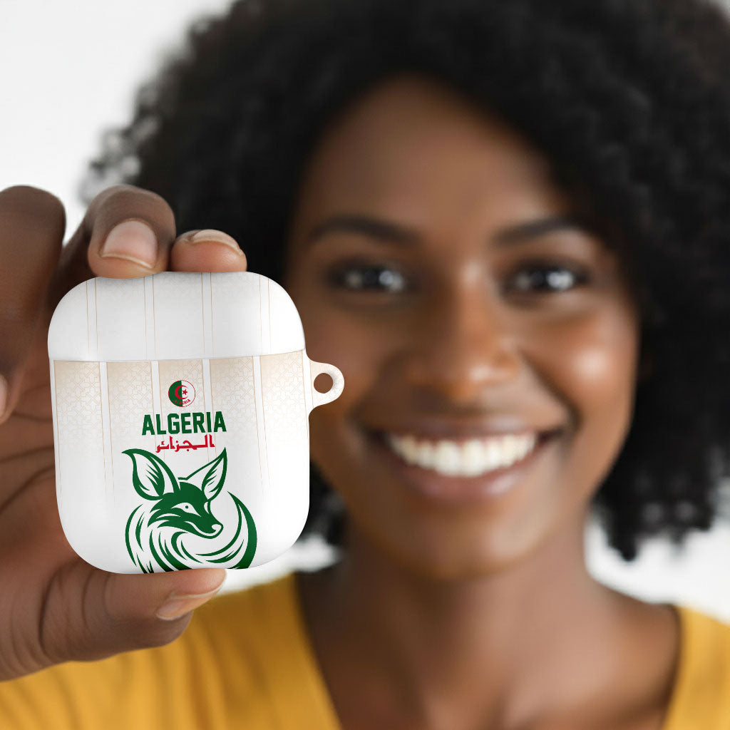 World Football 2026 Algeria AirPods Case Les Fennecs Desert Fox Pride