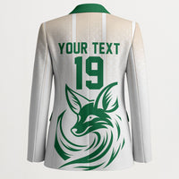 Custom World Football 2026 Algeria Blazer Les Fennecs Desert Fox Pride
