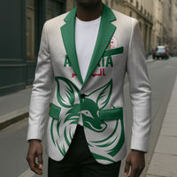 Custom World Football 2026 Algeria Blazer Les Fennecs Desert Fox Pride