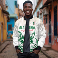 Custom World Football 2026 Algeria Bomber Jacket Les Fennecs Desert Fox Pride