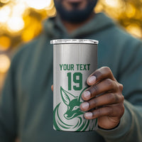 Custom World Football 2026 Algeria 4 in 1 Can Cooler Tumbler Les Fennecs Desert Fox Pride