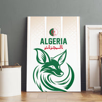 World Football 2026 Algeria Canvas Wall Art Les Fennecs Desert Fox Pride