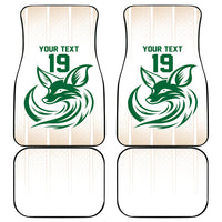 Custom World Football 2026 Algeria Car Mats Les Fennecs Desert Fox Pride