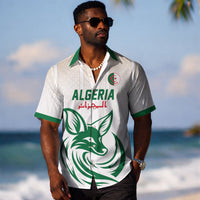 Custom World Football 2026 Algeria Hawaiian Shirt Les Fennecs Desert Fox Pride LT19
