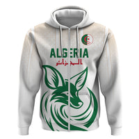 Custom World Football 2026 Algeria Hoodie Les Fennecs Desert Fox Pride