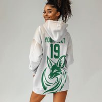 Custom World Football 2026 Algeria Hoodie Dress Les Fennecs Desert Fox Pride
