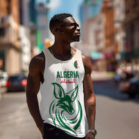 Custom World Football 2026 Algeria Men Tank Top Les Fennecs Desert Fox Pride