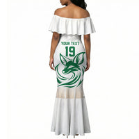 Custom World Football 2026 Algeria Mermaid Dress Les Fennecs Desert Fox Pride