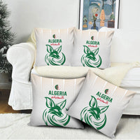 World Football 2026 Algeria Pillow Cover Les Fennecs Desert Fox Pride