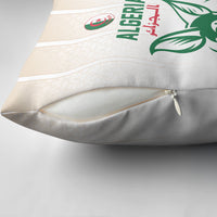 World Football 2026 Algeria Pillow Cover Les Fennecs Desert Fox Pride
