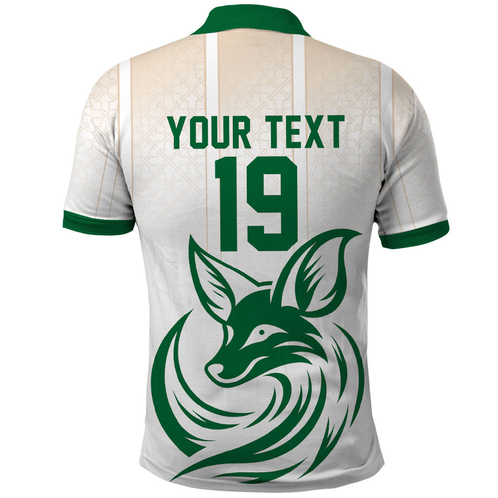 Custom World Football 2026 Algeria Polo Shirt Les Fennecs Desert Fox Pride