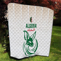 World Football 2026 Algeria Quilt Les Fennecs Desert Fox Pride