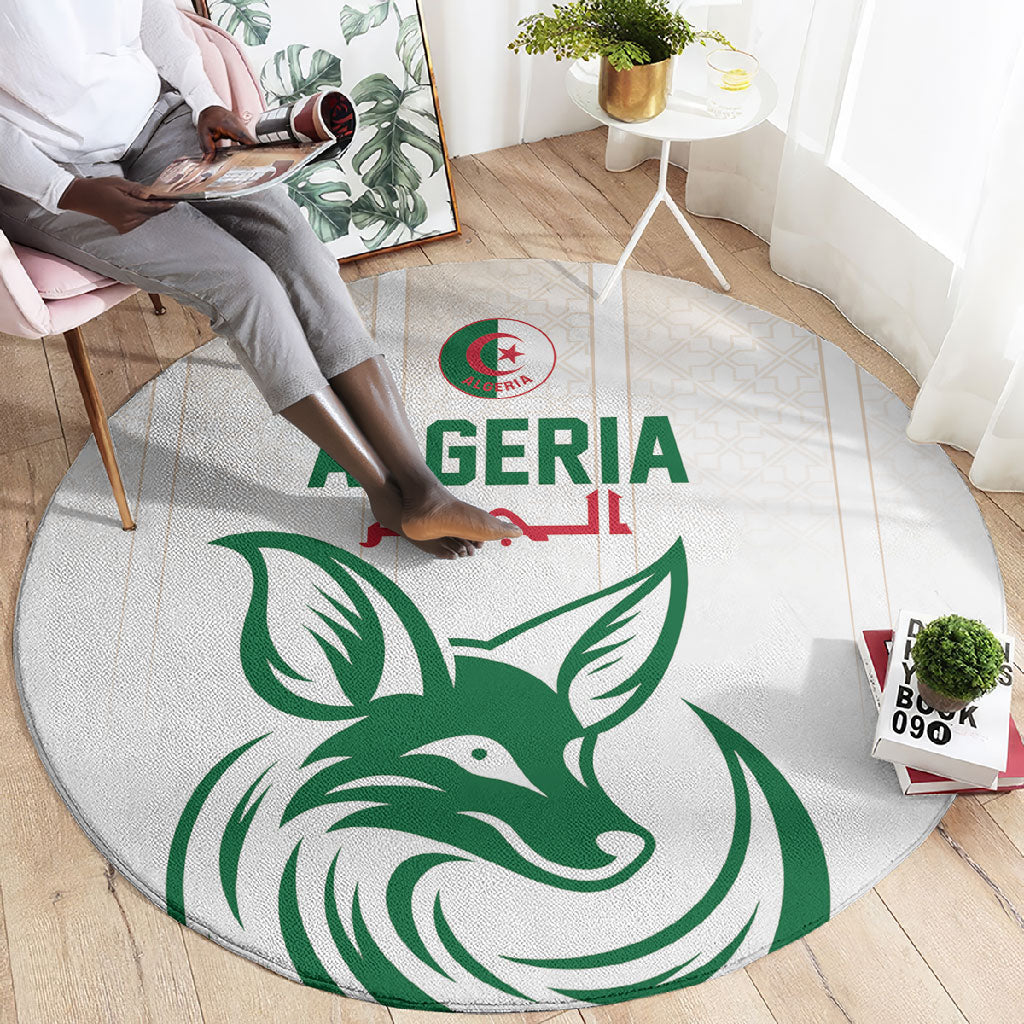 World Football 2026 Algeria Round Carpet Les Fennecs Desert Fox Pride