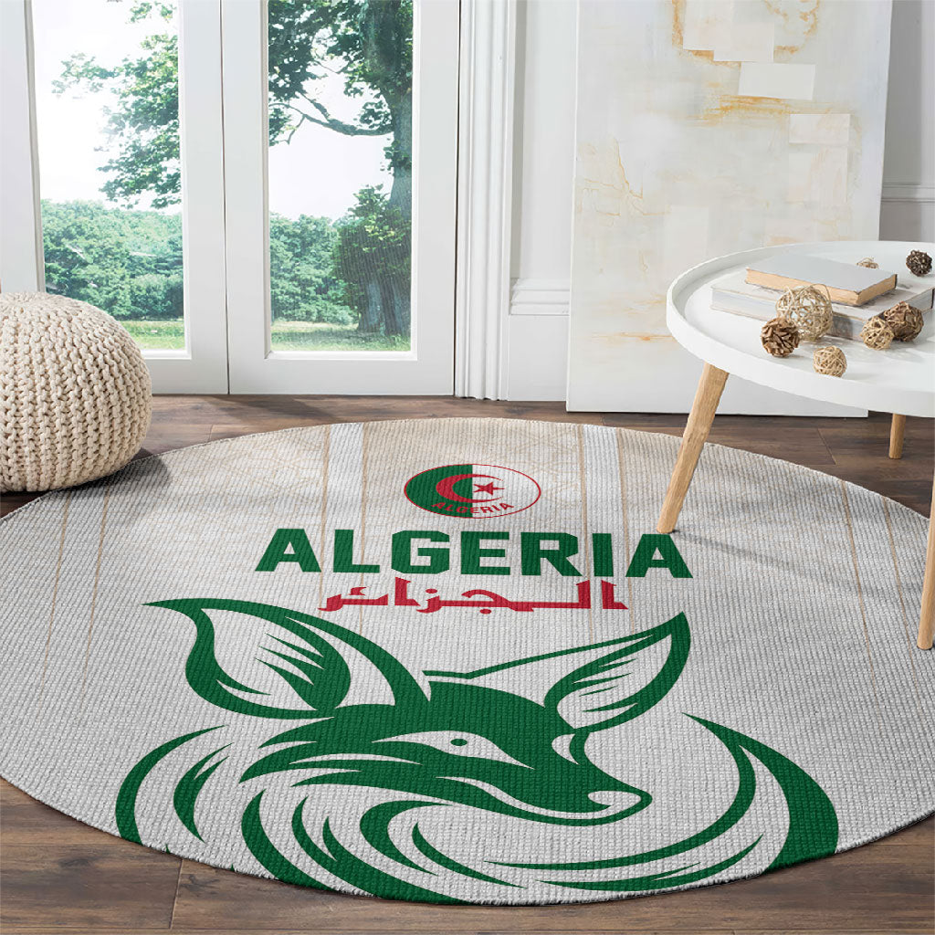 World Football 2026 Algeria Round Carpet Les Fennecs Desert Fox Pride