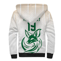 Custom World Football 2026 Algeria Sherpa Hoodie Les Fennecs Desert Fox Pride