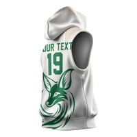 Custom World Football 2026 Algeria Sleeveless Hoodie Les Fennecs Desert Fox Pride