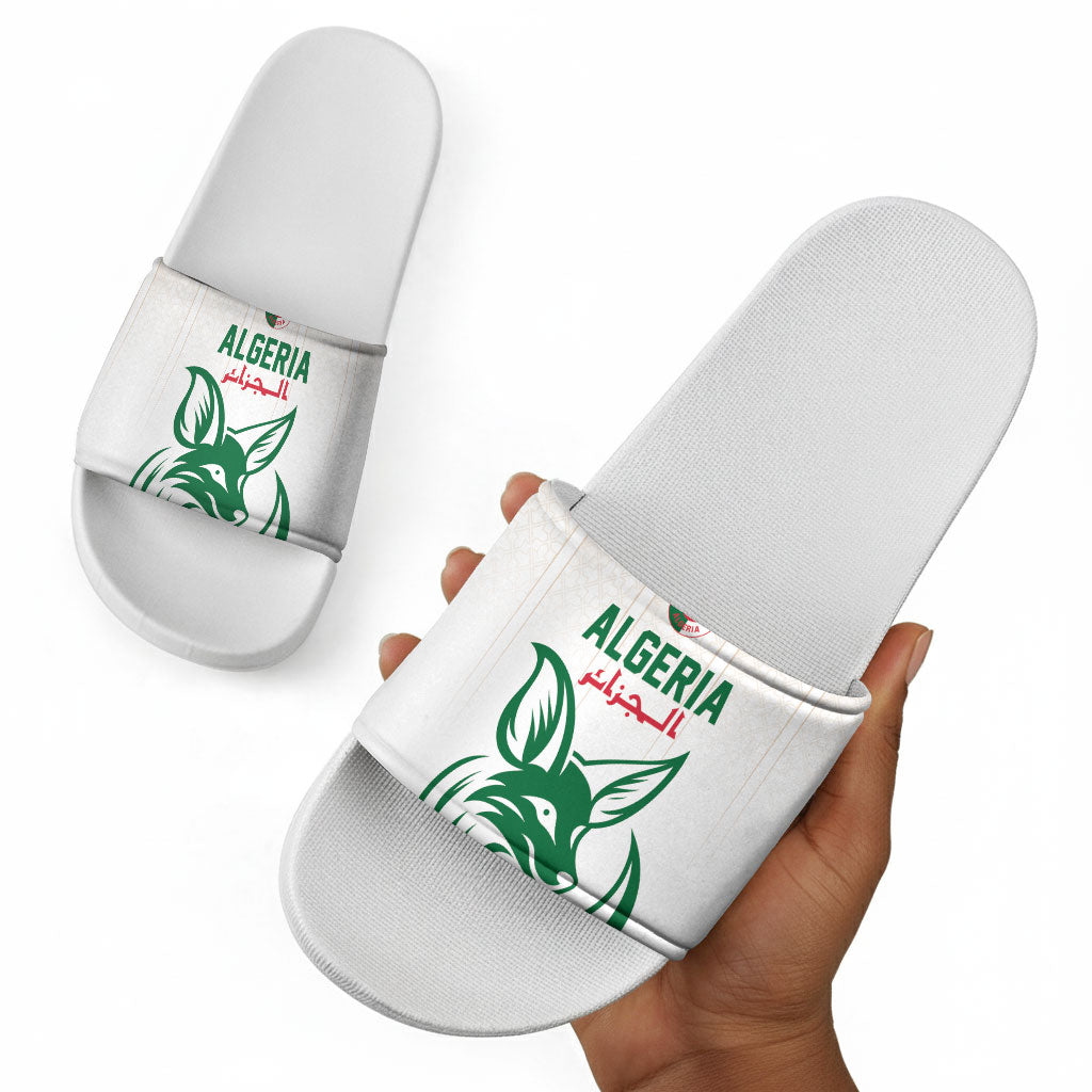 World Football 2026 Algeria Slide Sandals Les Fennecs Desert Fox Pride