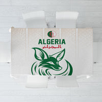 World Football 2026 Algeria Tablecloth Les Fennecs Desert Fox Pride
