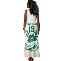 Custom World Football 2026 Algeria Tank Maxi Dress Les Fennecs Desert Fox Pride